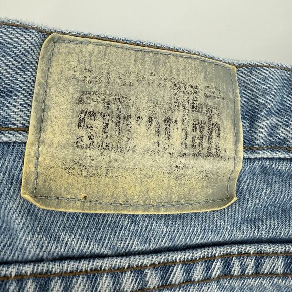 Vtg Levis Silvertab Baggy Pleated Skateboard Jeans 36 X 34 in NO SIZE TAG Grunge - Picture 8 of 11